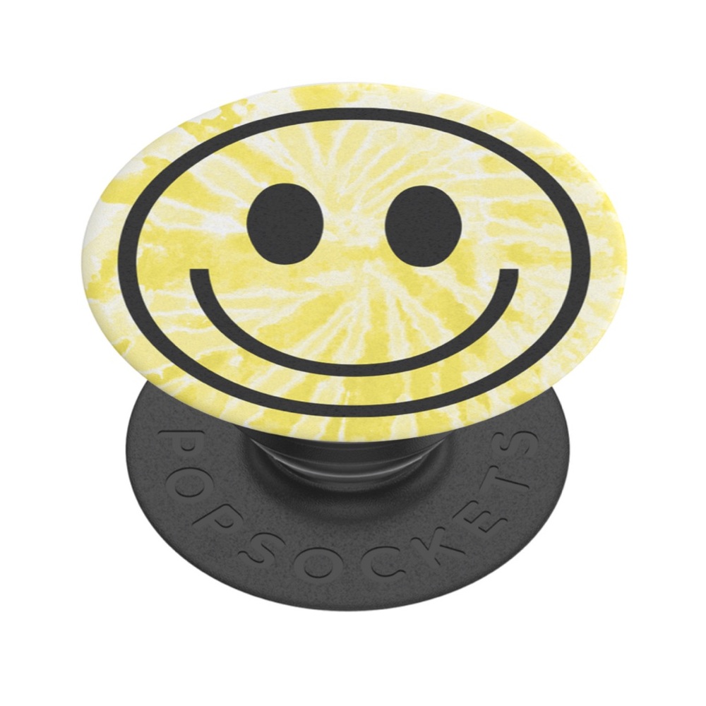 Tie Dye Smiley Face PopSocket